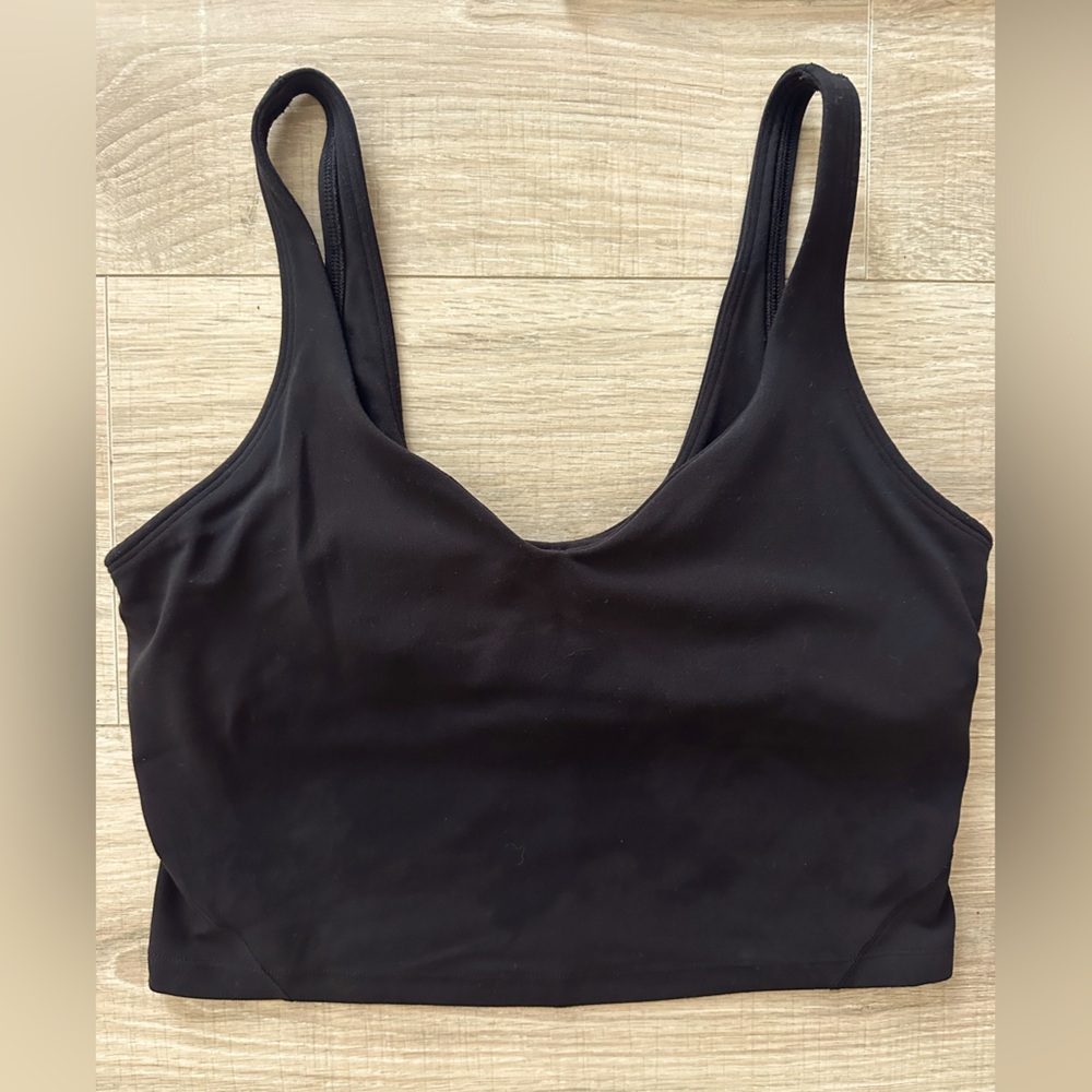 Lululemon Align Tank in Black - size 8. Like new